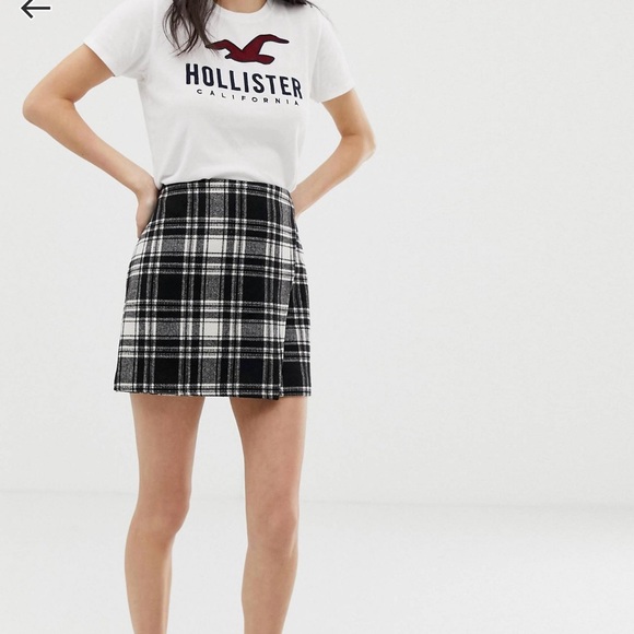 Hollister check mini skirt - Picture 4 of 4